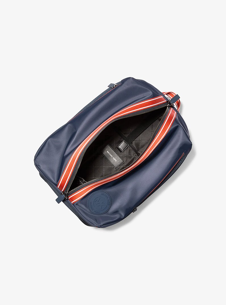 Lautner Nylon Duffle Backpack in NAVY | Michael Kors