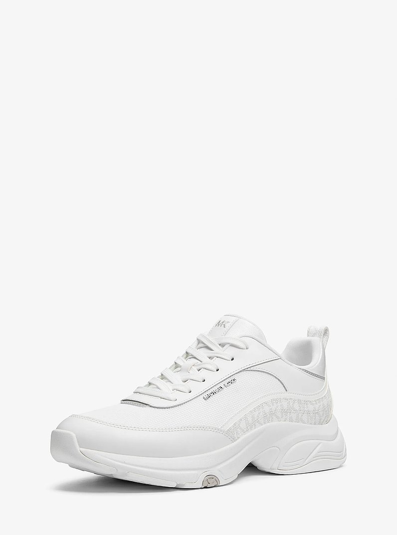 Sneaker Hartley aus Leder in STRAHLENDES WSS | Michael Kors