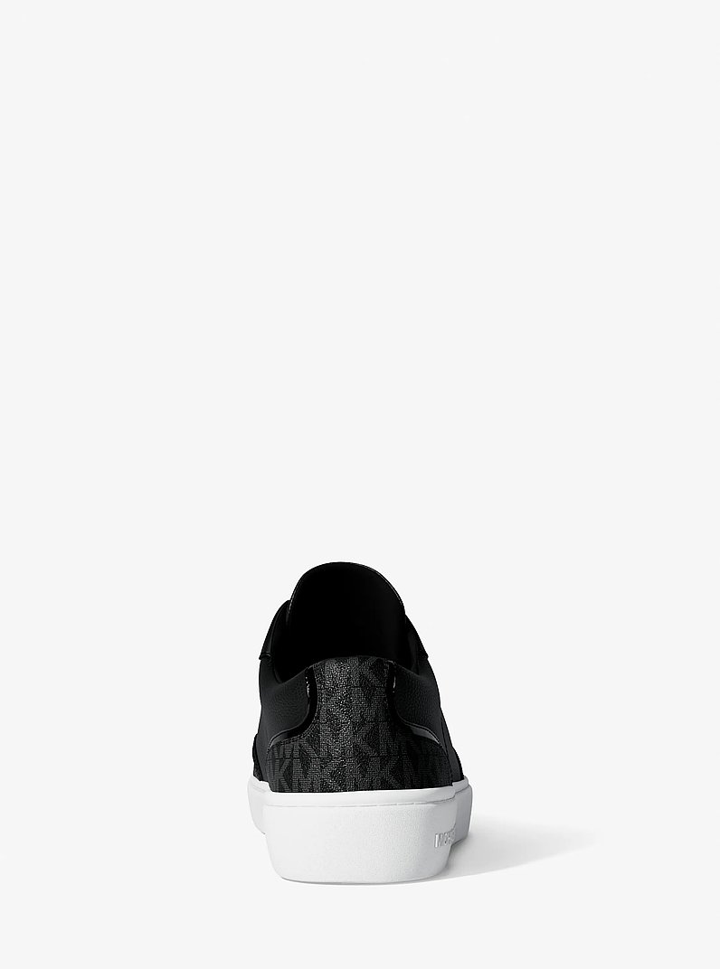 Basket Starr en m&eacute;lange de mati&egrave;res in NOIR | Michael Kors