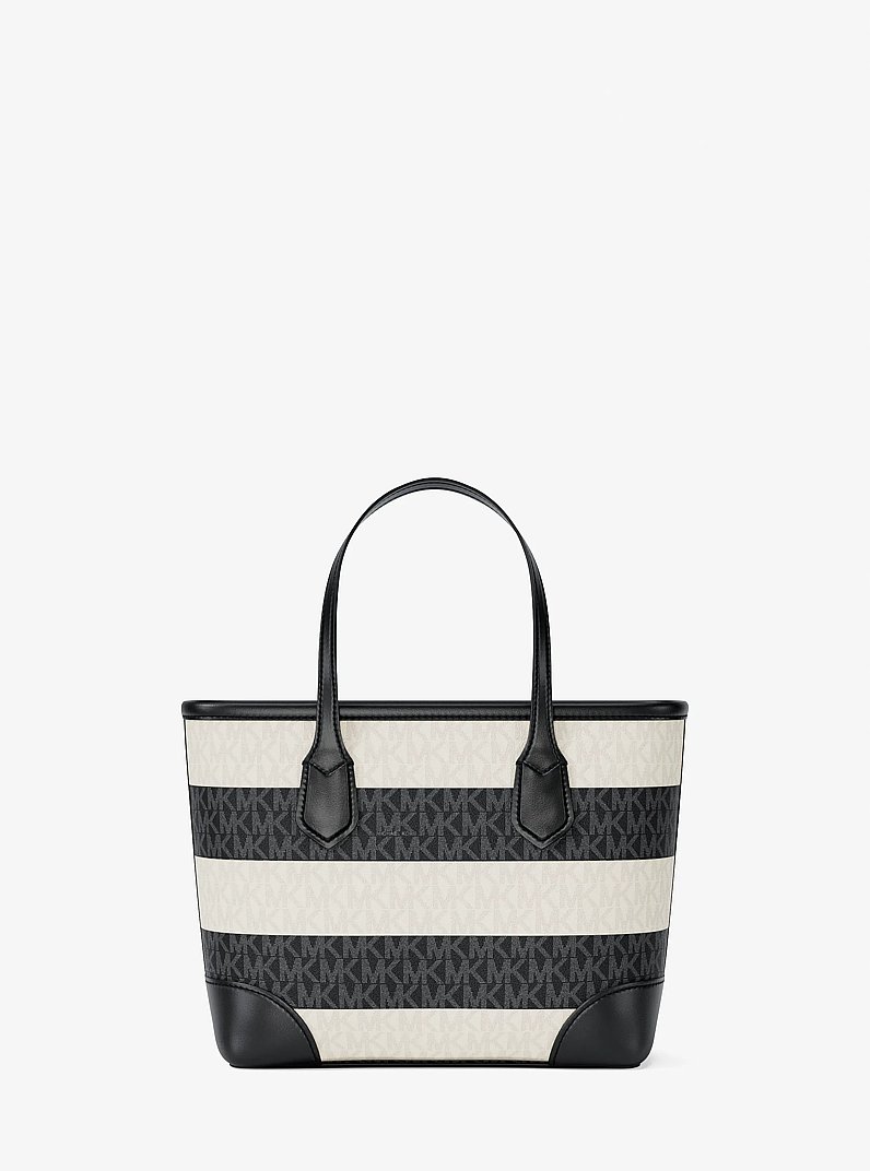 Eva Extra-Small Signature Logo Convertible Crossbody Bag in BLACK | Michael Kors