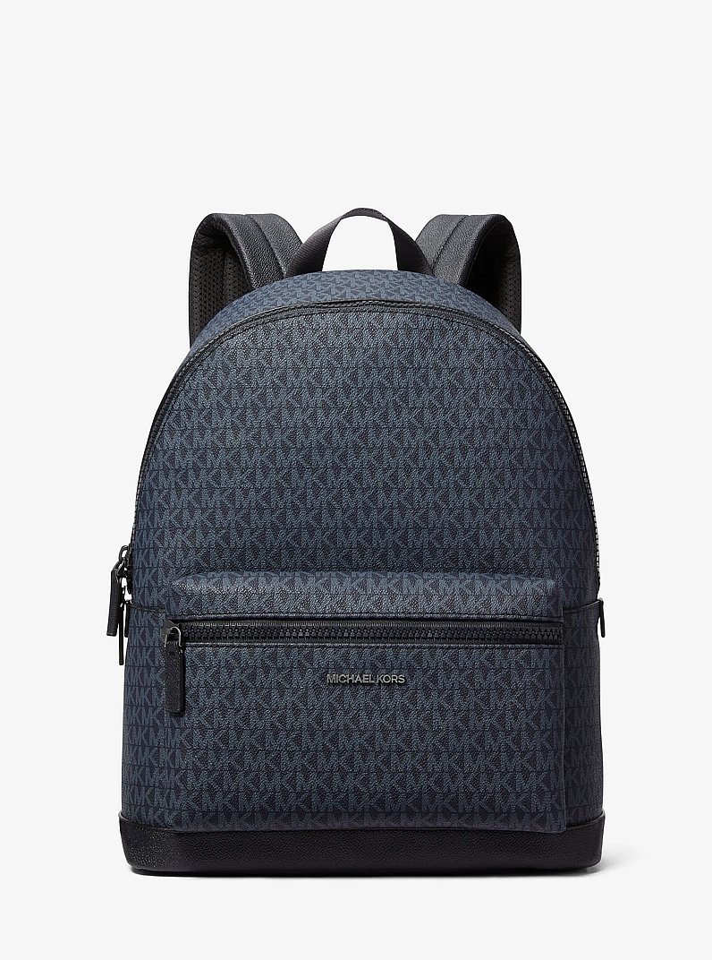 Cooper Logo Backpack in ADMRL/PLBLUE | Michael Kors