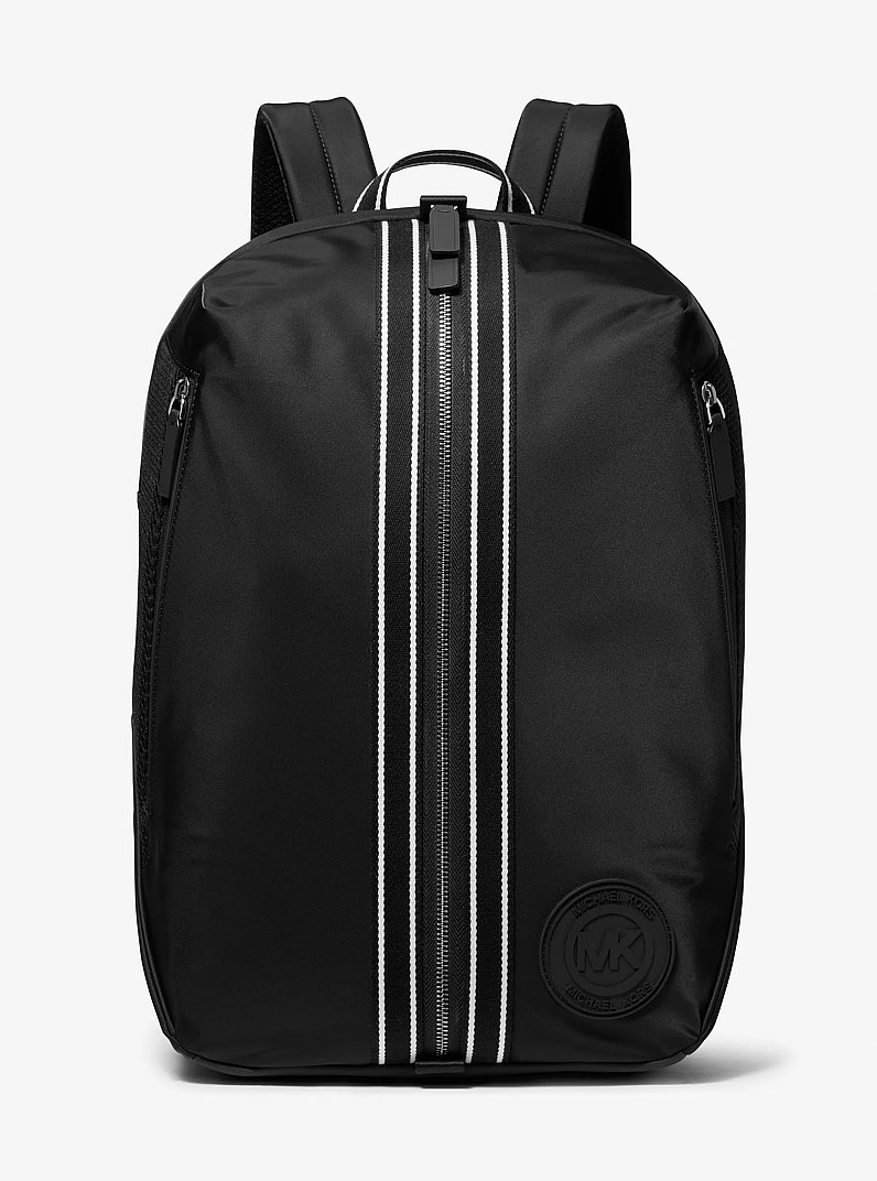 Lautner Nylon Duffle Backpack in BLACK | Michael Kors