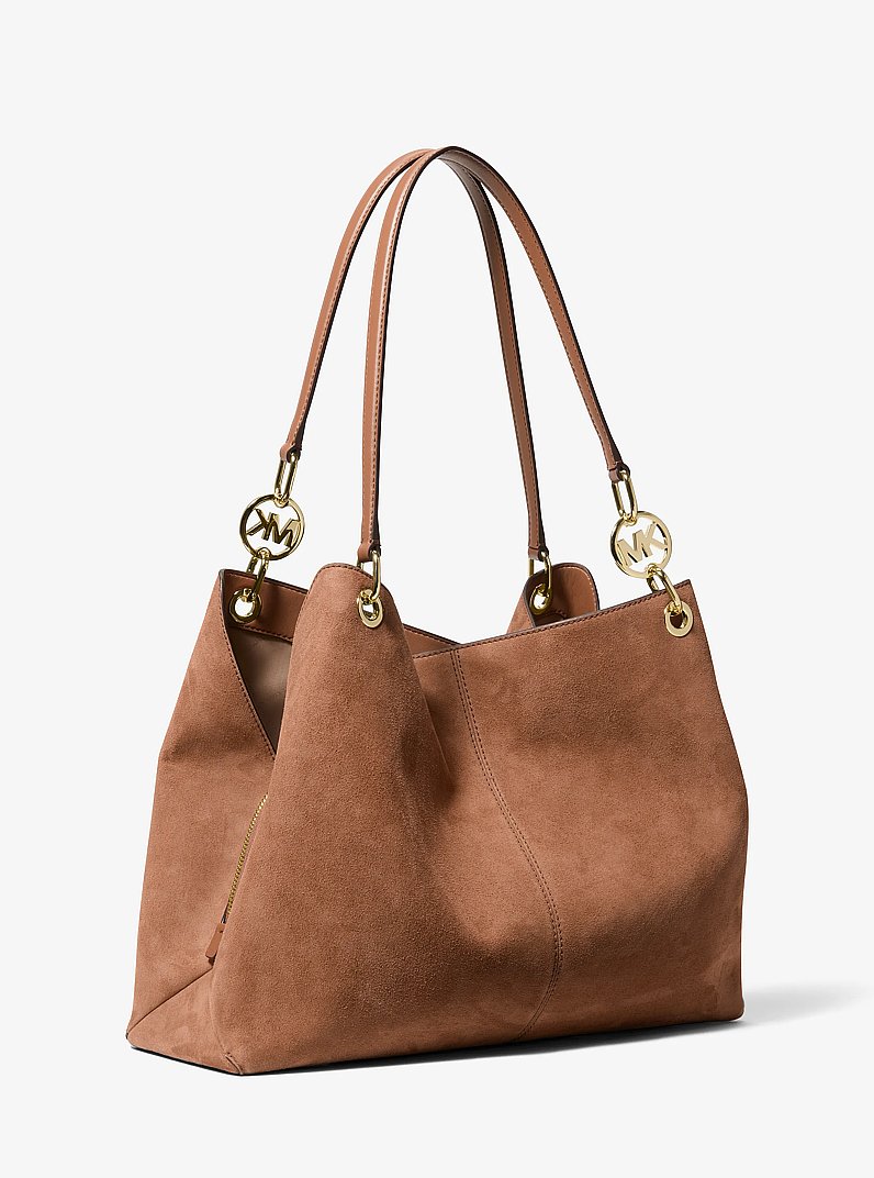 Christina Large Shoulder Bag in LUGGAGE | Michael Kors