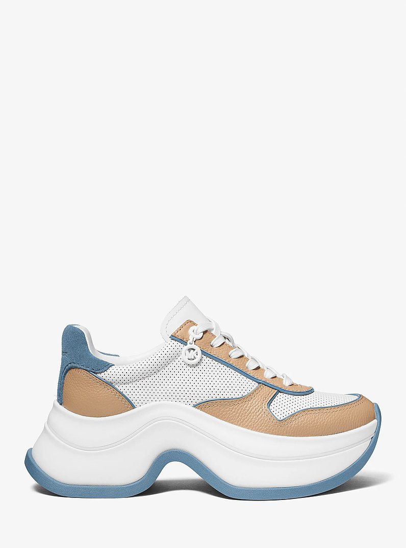 Sneaker Arla aus Leder in CHAMBRAY | Michael Kors