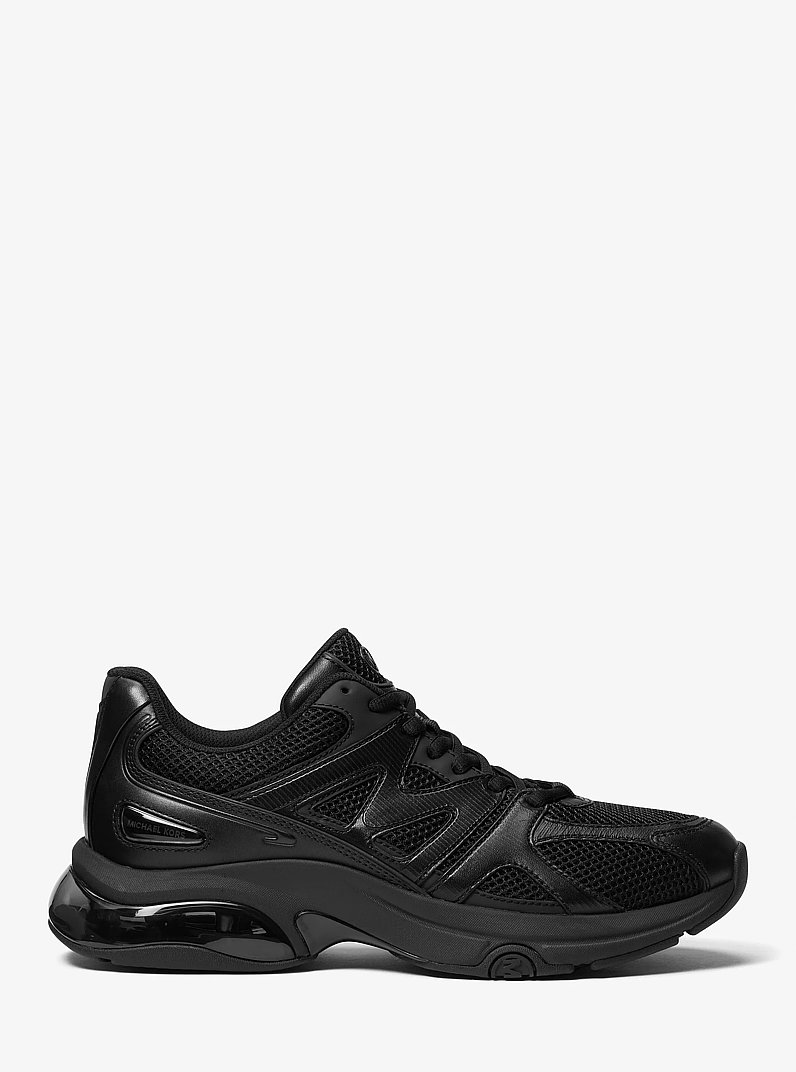 Zapatilla Kit Extreme de piel y malla in NEGRO | Michael Kors