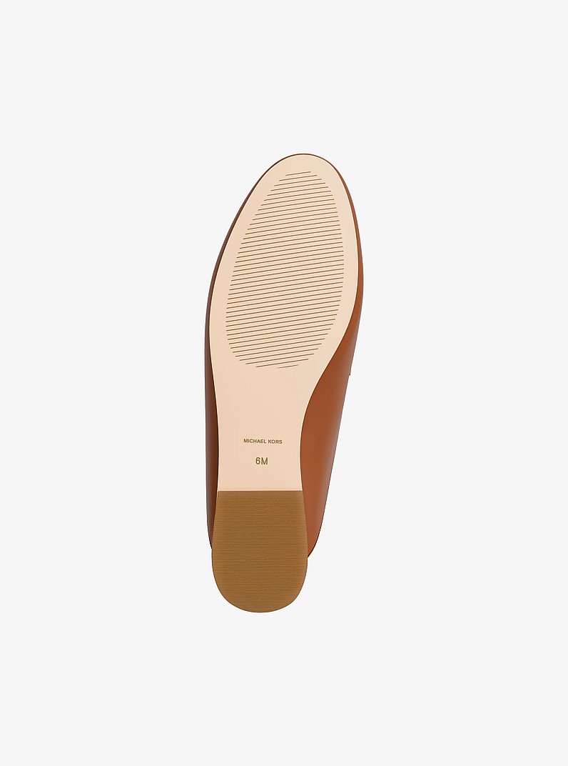 Mule Mckenzie aus Logostoff und Leder in BRAUN/LUGGAGE | Michael Kors