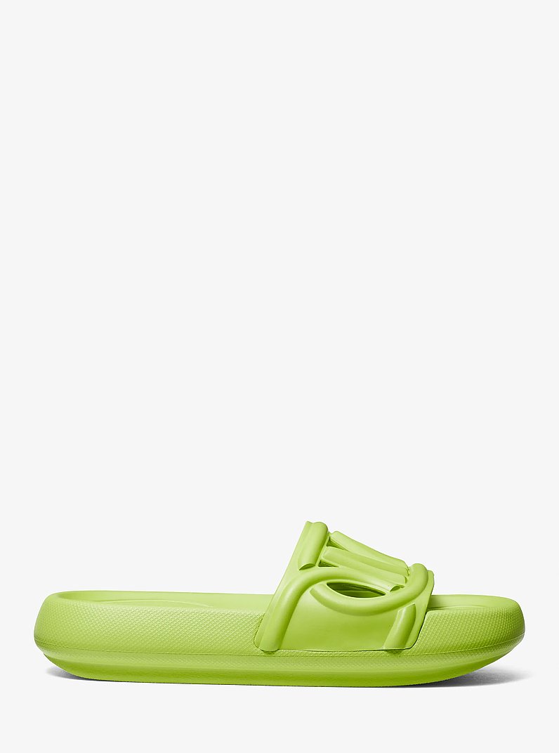 Splash Scuba Slide Sandal in PEAR | Michael Kors
