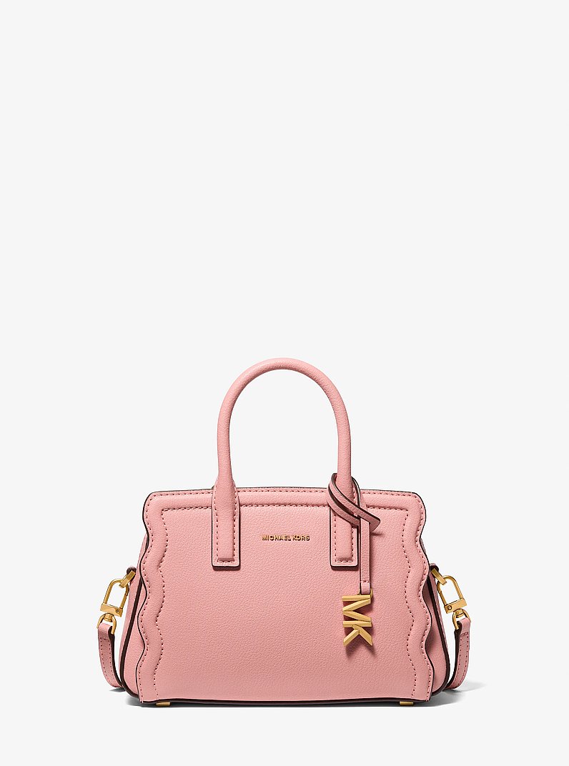 Laila Extra-Small Pebbled Leather Convertible Crossbody Bag in PRIMROSE | Michael Kors