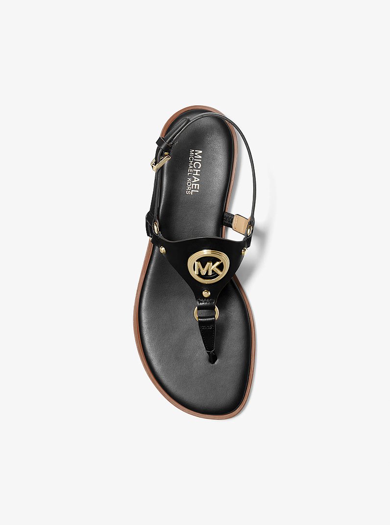 Sandale Casey en cuir in NOIR | Michael Kors