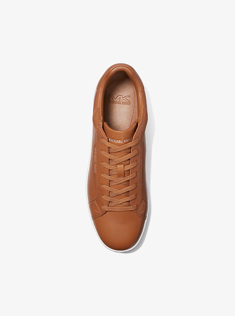 Zapatillas Keating de piel in LUGGAGE | Michael Kors