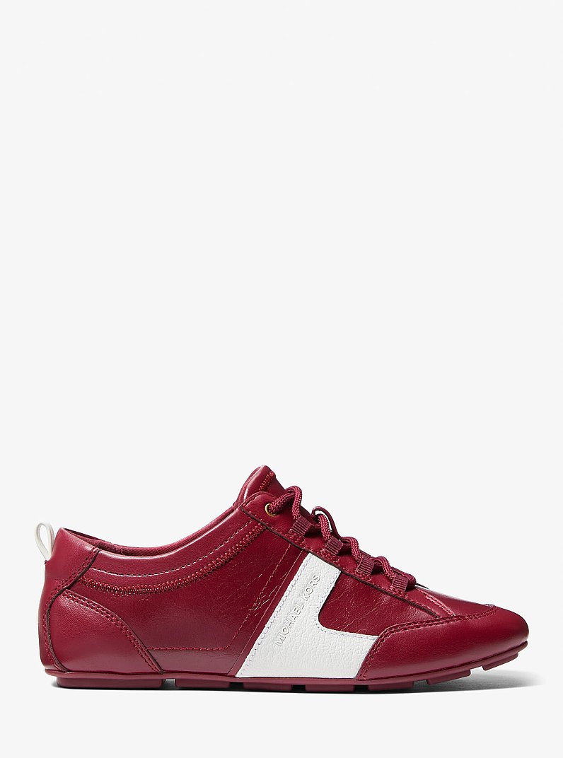 Keely Trainer in DEEP RED | Michael Kors