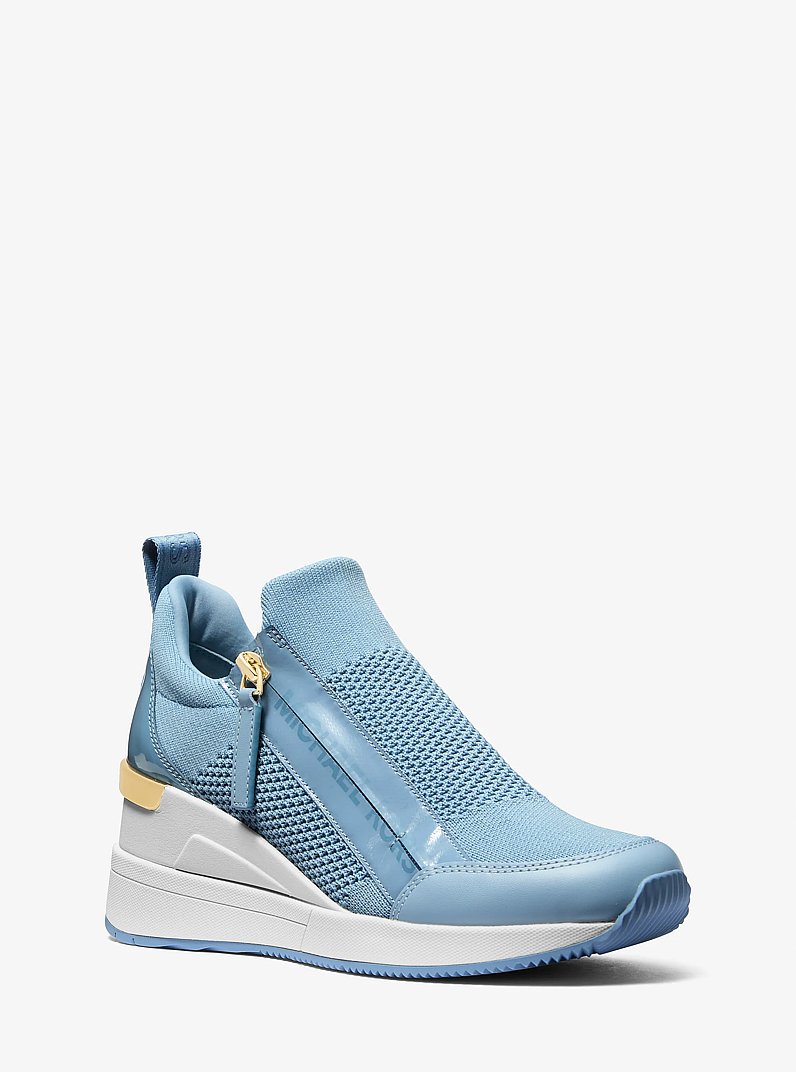 Willis Stretch Knit Trainer in CHAMBRAY | Michael Kors