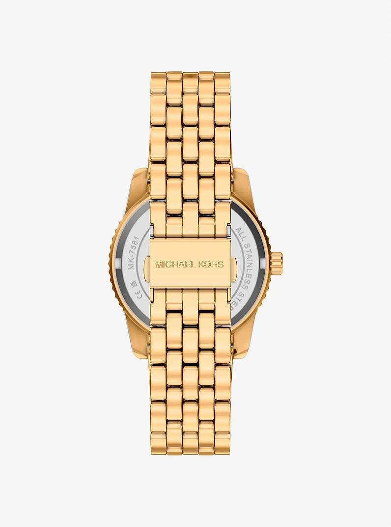 Armbanduhr Bryant im Goldton mit Pav&eacute; in GOLDTON | Michael Kors