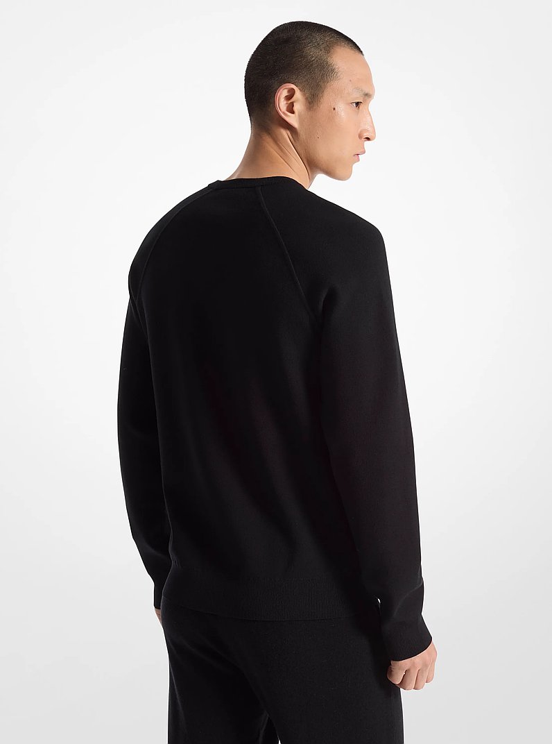 Chandail KORS en tricot extensible in NOIR | Michael Kors