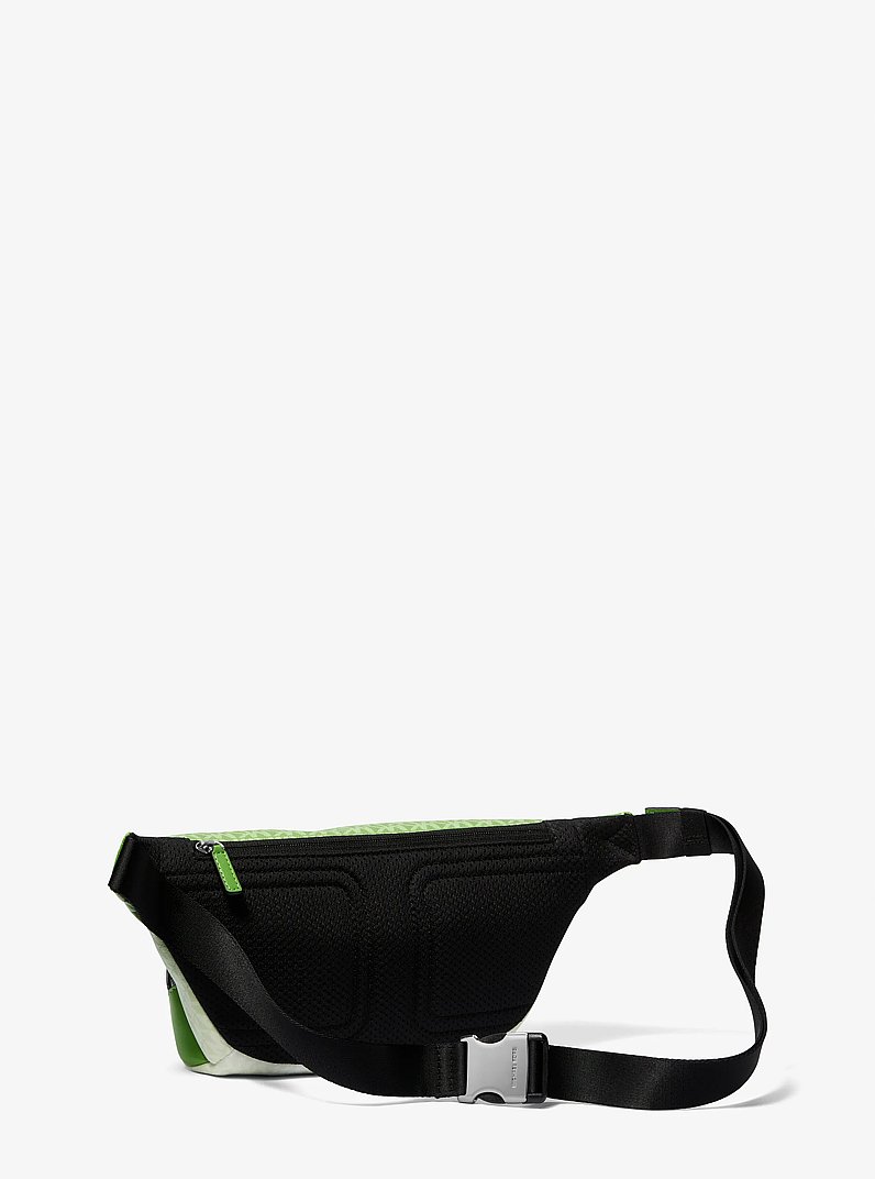 Ri&ntilde;onera bandolera Cooper peque&ntilde;a ombr&eacute; con logotipo exclusivo in JUNGLE | Michael Kors