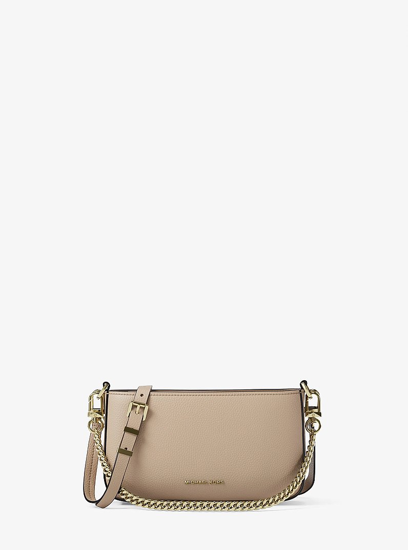 Bolso pochette Bryant peque&ntilde;o convertible de piel granulada