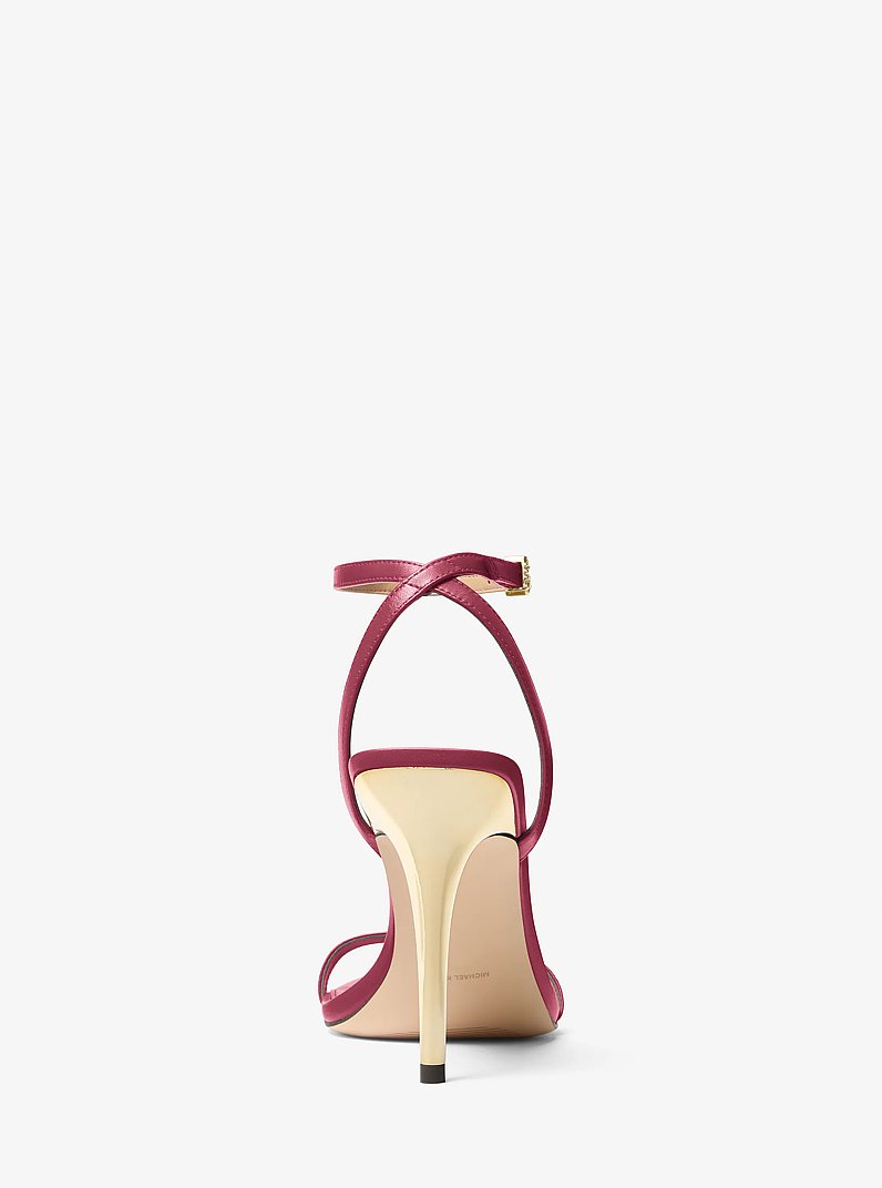 Liana Leather Sandal in MULBERRY | Michael Kors