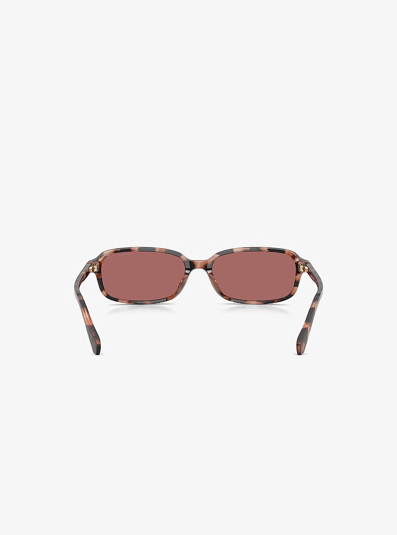 Agra Sunglasses in PINK TORTOISE | Michael Kors