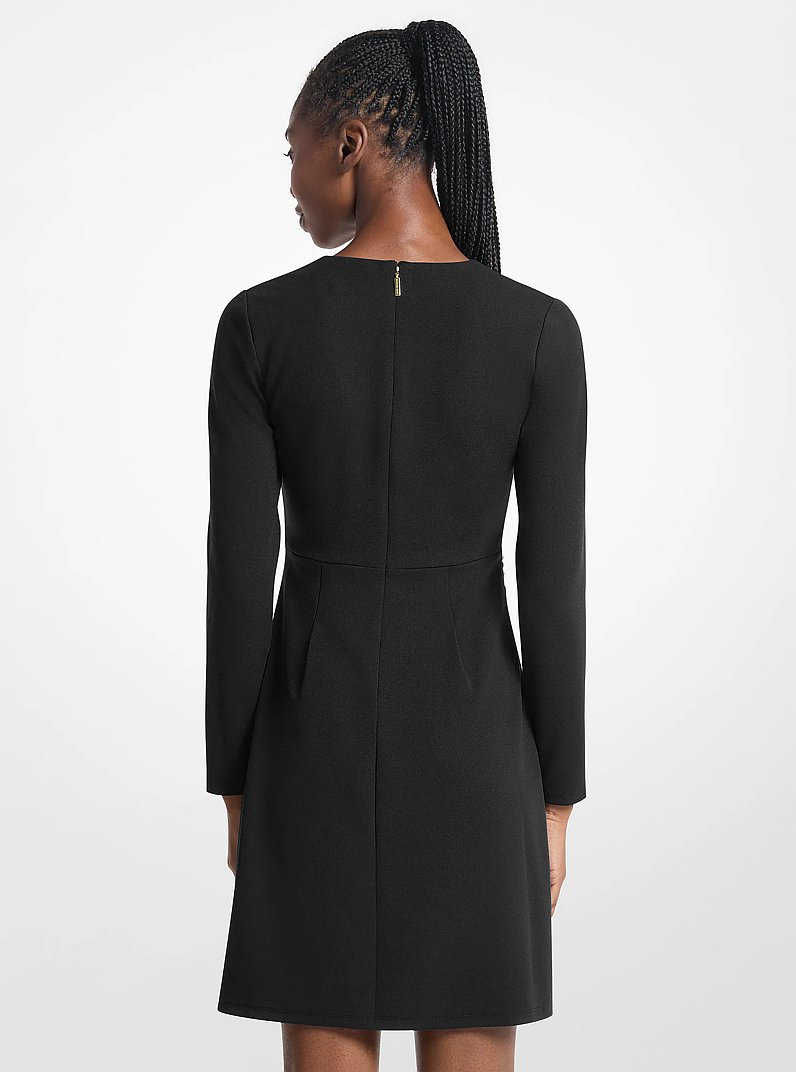 Studded Scuba Dress in BLACK | Michael Kors