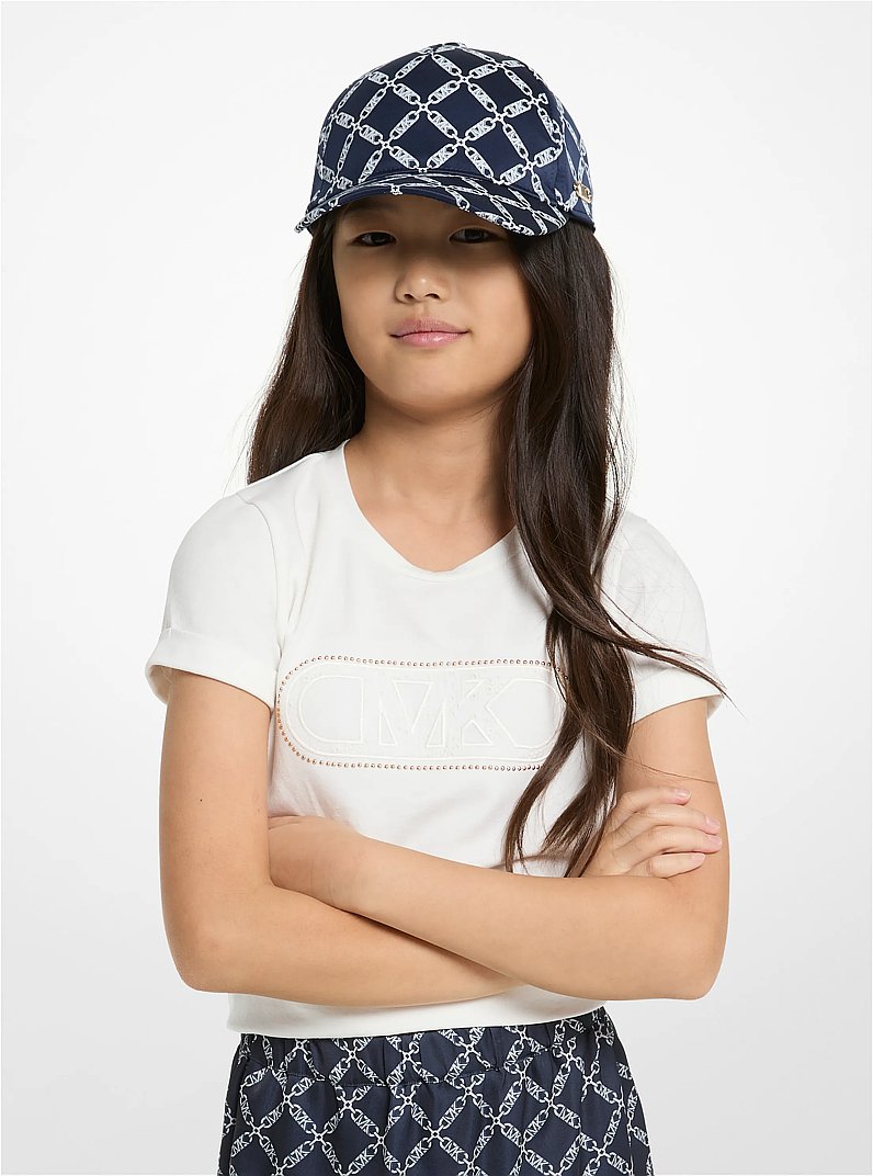 Empire Diamond Baseball Hat in NAVY | Michael Kors