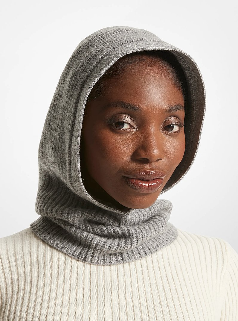 Cashmere Balaclava in PEARL GREY - Sale | Michael Kors [US]