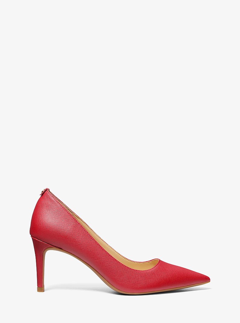 Alina Flex Faux Saffiano Leather Pump