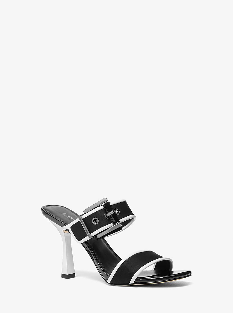 Colby Neoprene Sandal in OPTIC WHITE/BLK | Michael Kors