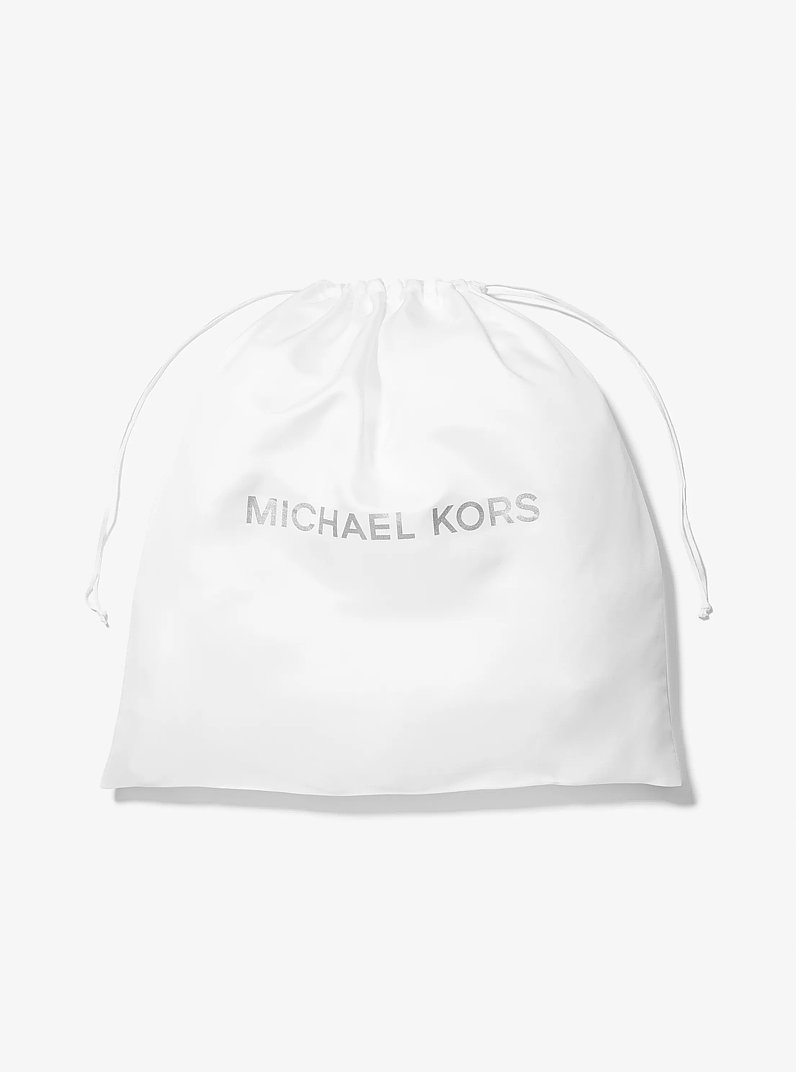 Large Logo Woven Dust Bag in WHITE | Michael Kors