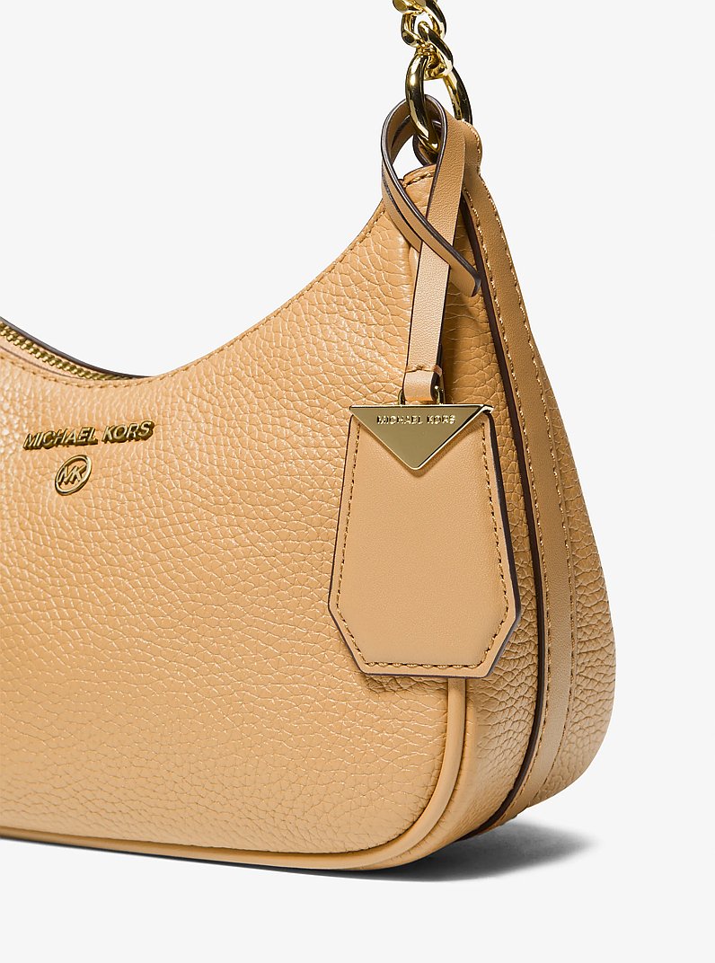 Taschenanh&auml;nger aus Leder in GRAU MED FAD | Michael Kors