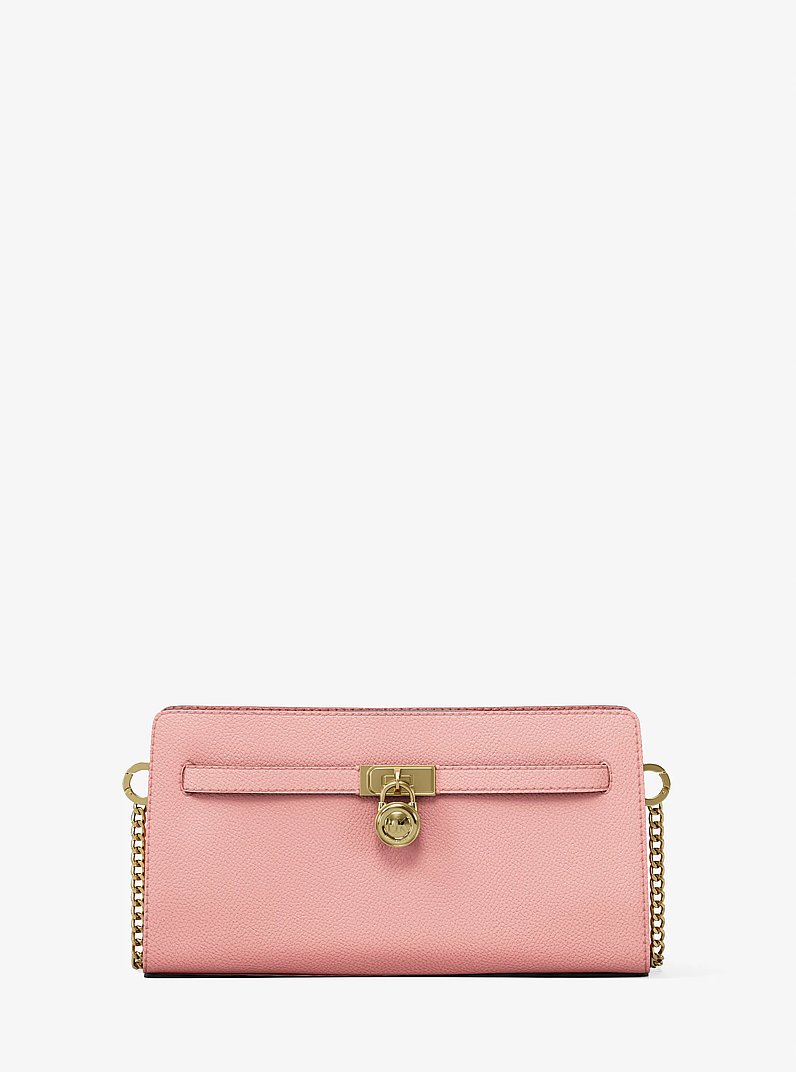 Borsa a tracolla Hamilton Moderne convertibile extra-small con logo in ROSA PRIMULA | Michael Kors