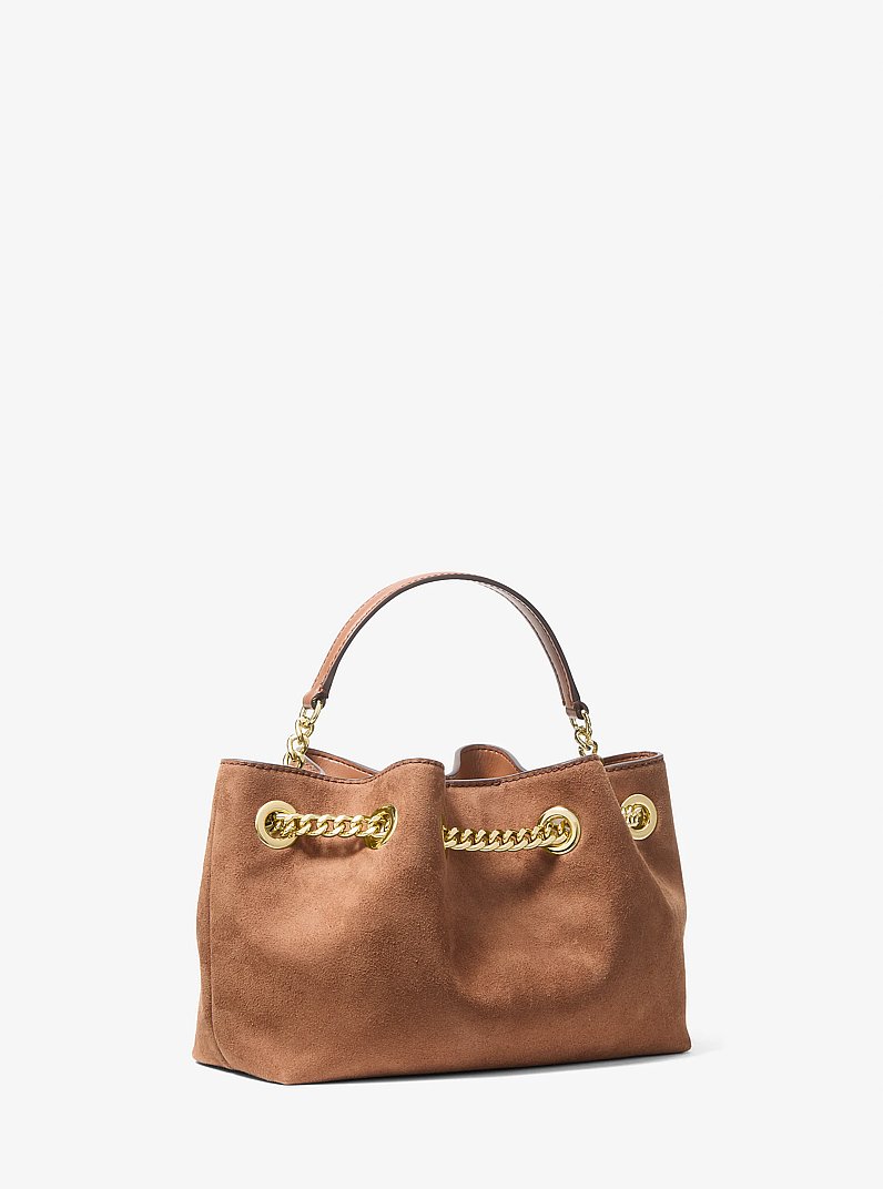 Mina Small Crossbody Bag in LUGGAGE | Michael Kors