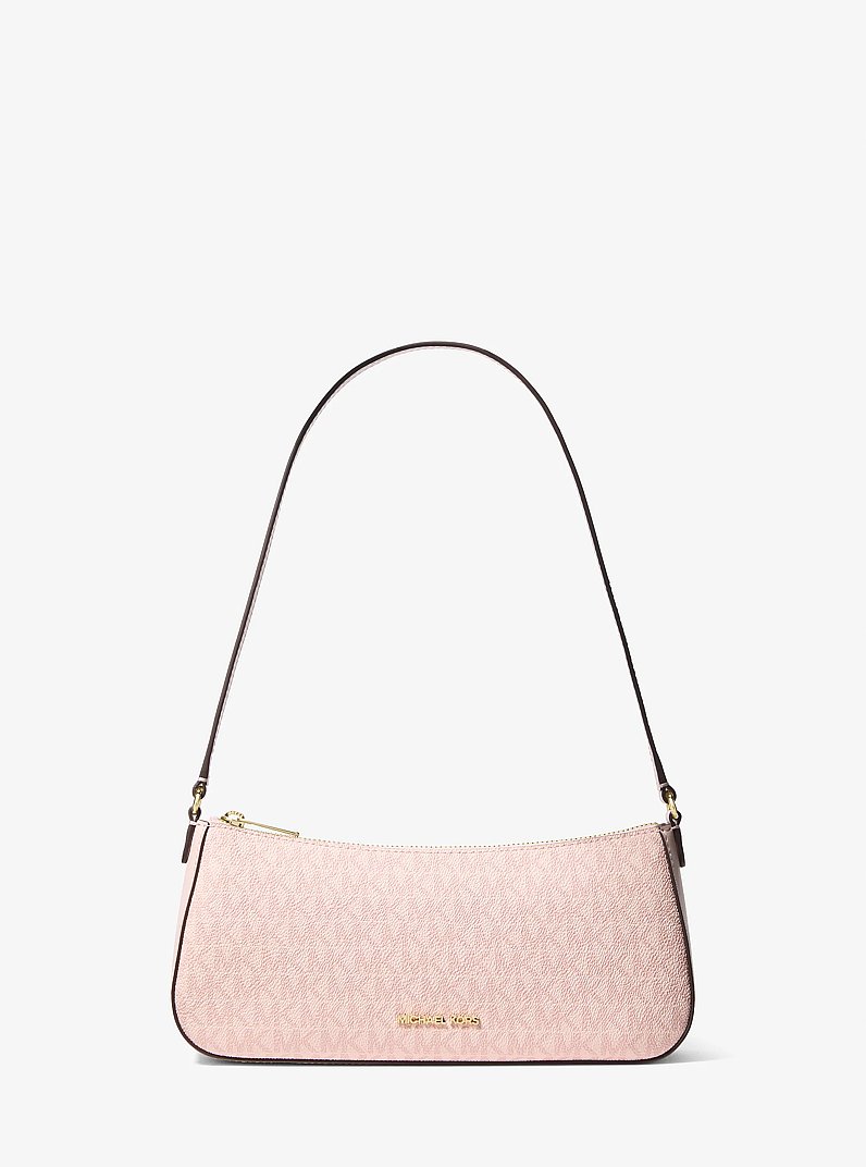 Sammy Small Signature Logo Pochette in POWDER BLUSH | Michael Kors