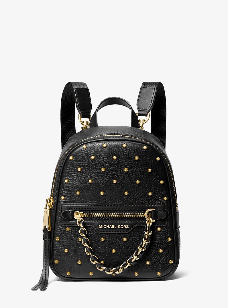 Rucksack Elliot Extra-Small aus Leder mit Nieten
