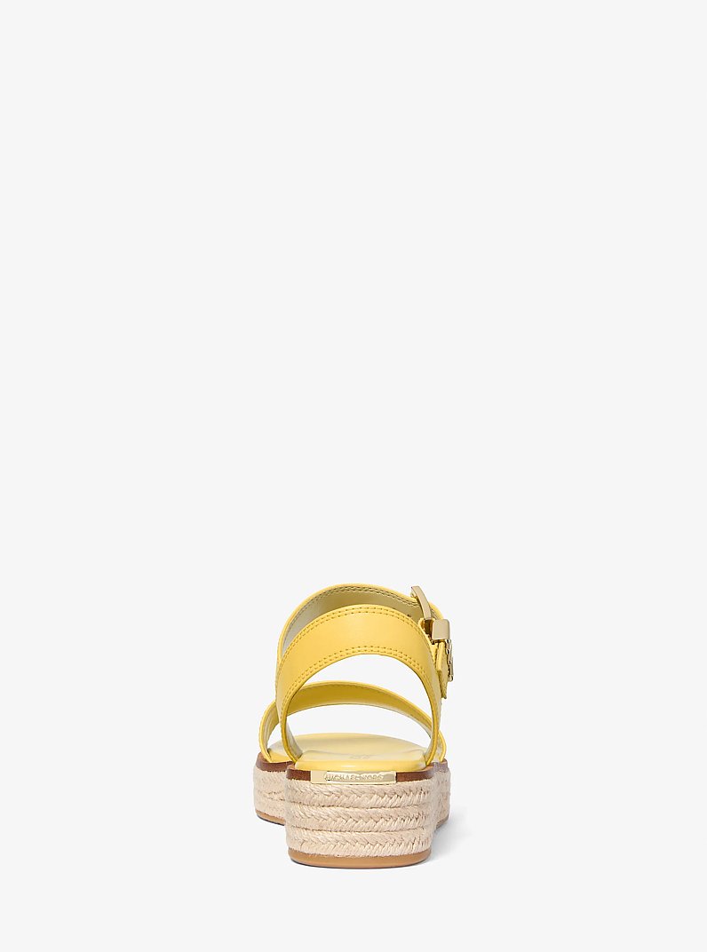 Sandale compens&eacute;e Richie in JAUNE MARGUERITE | Michael Kors