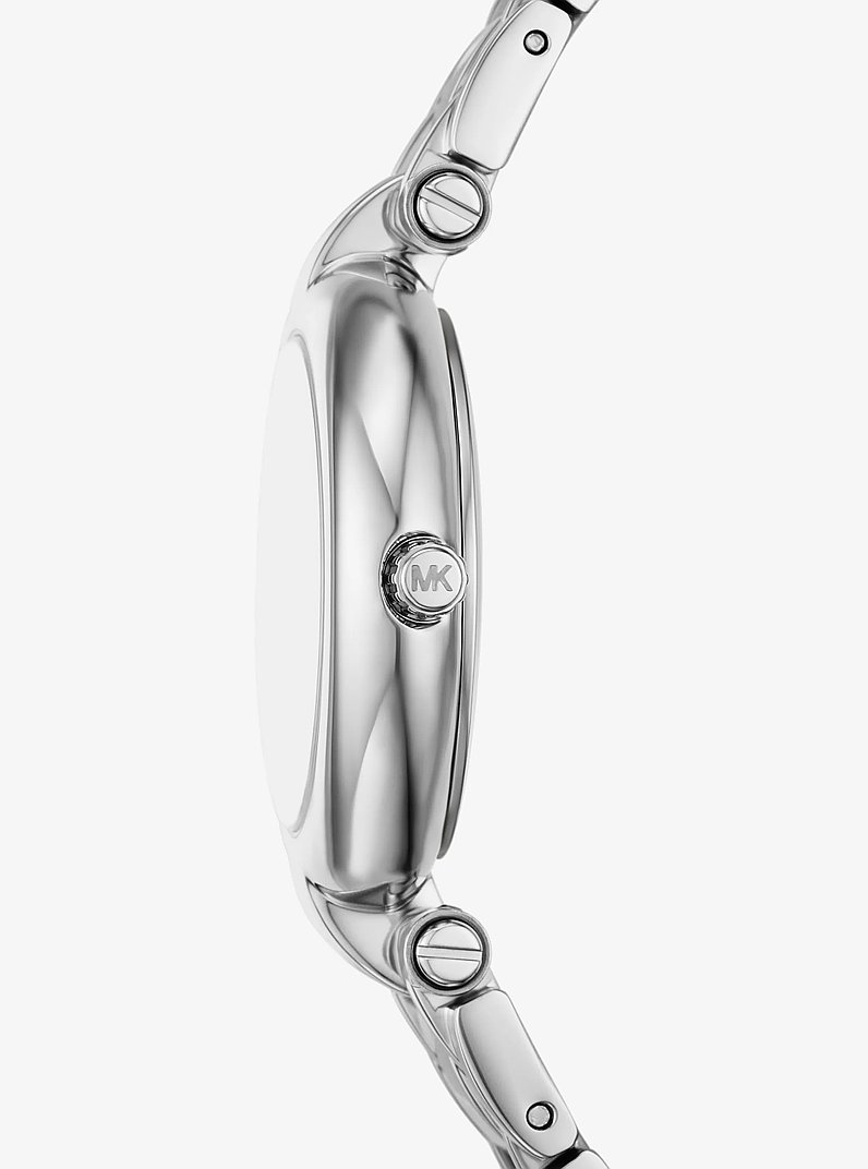 Reloj Laney mini en tono plateado in PITAYA | Michael Kors