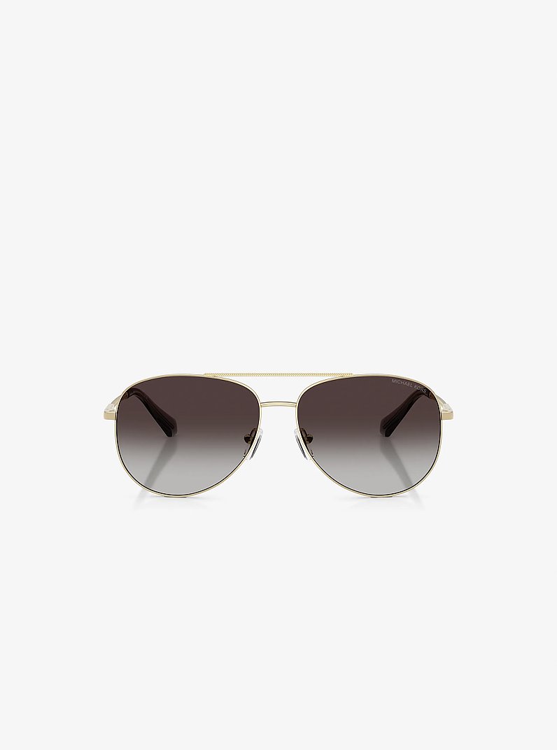 Perledo Sunglasses in GOLD | Michael Kors
