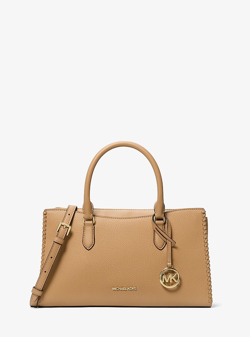 Arden Medium Satchel in CAMEL | Michael Kors