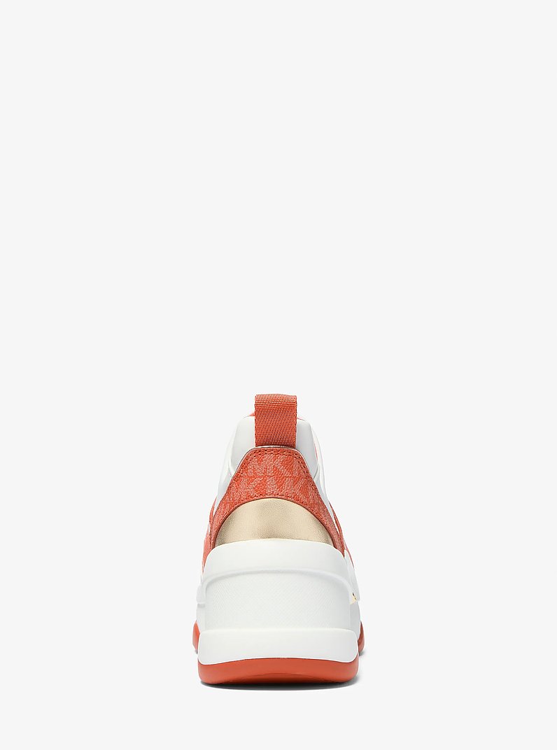 Olympia Scuba Slip-On Trainer in RED CLAY | Michael Kors