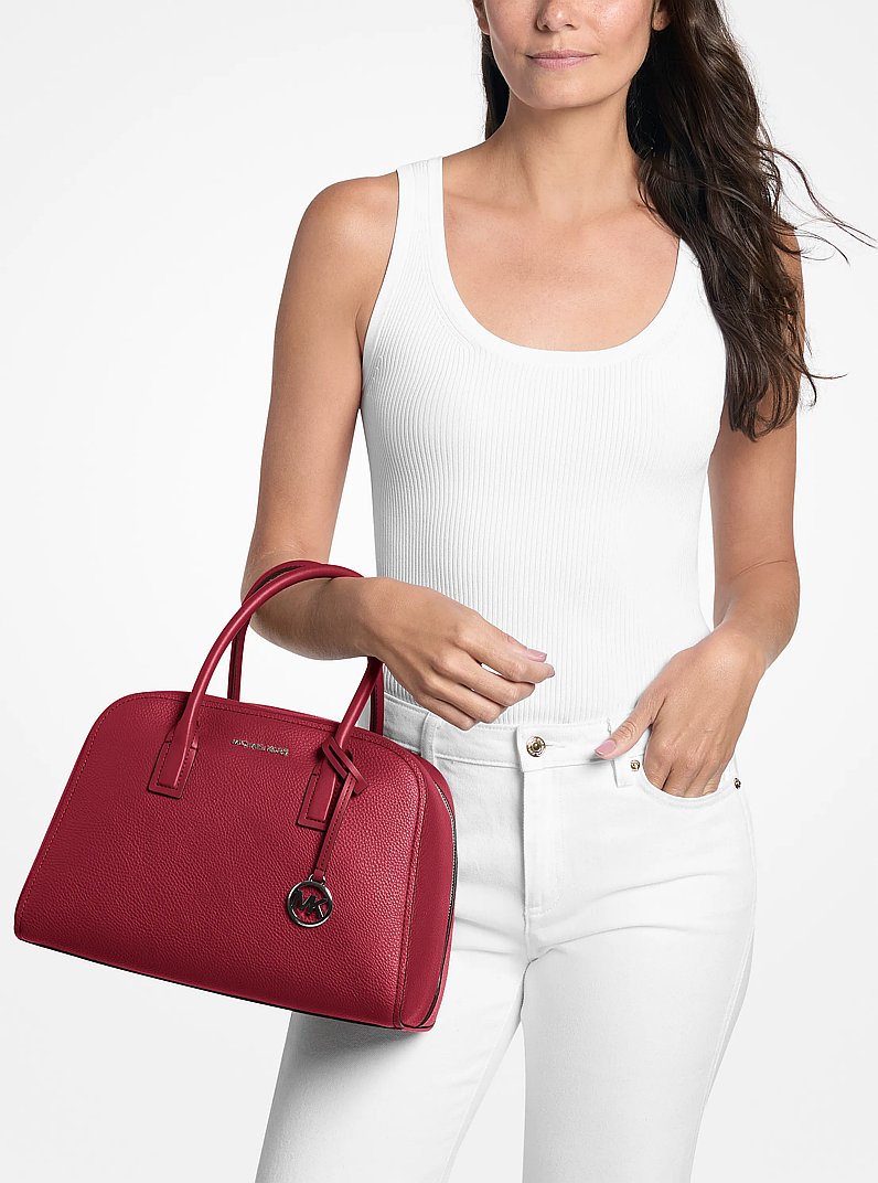 Ashton Medium Satchel in GRANATE | Michael Kors