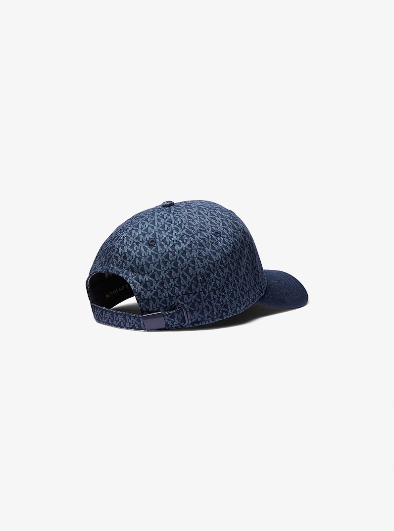 Logo Print Cotton Baseball Hat