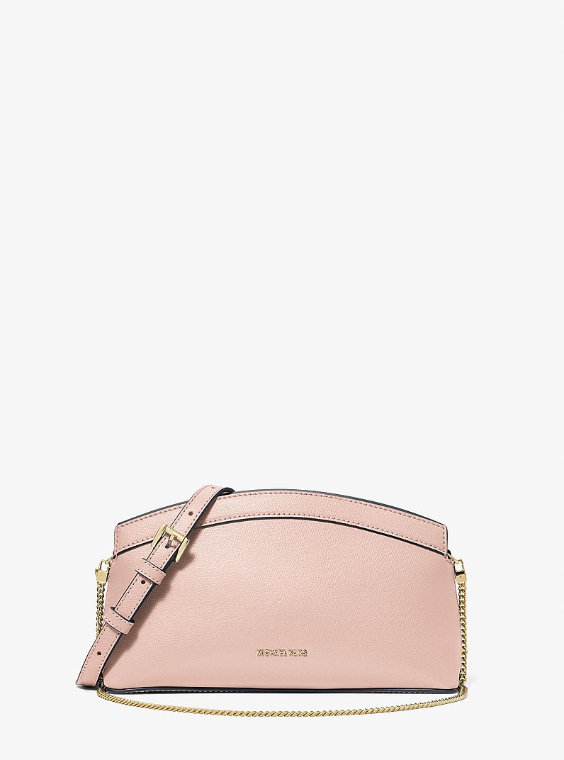 Wandelbare Clutch Athena Small aus Leder in ZARTROSA | Michael Kors