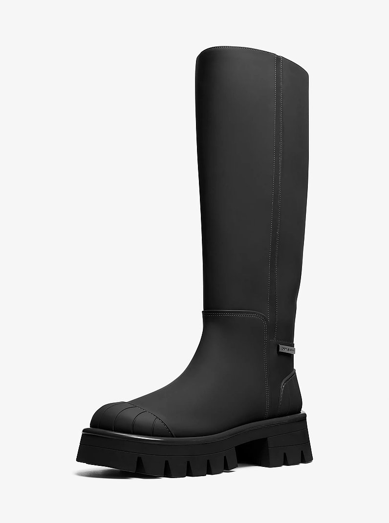 Sydra Rubber Boot in BLACK | Michael Kors