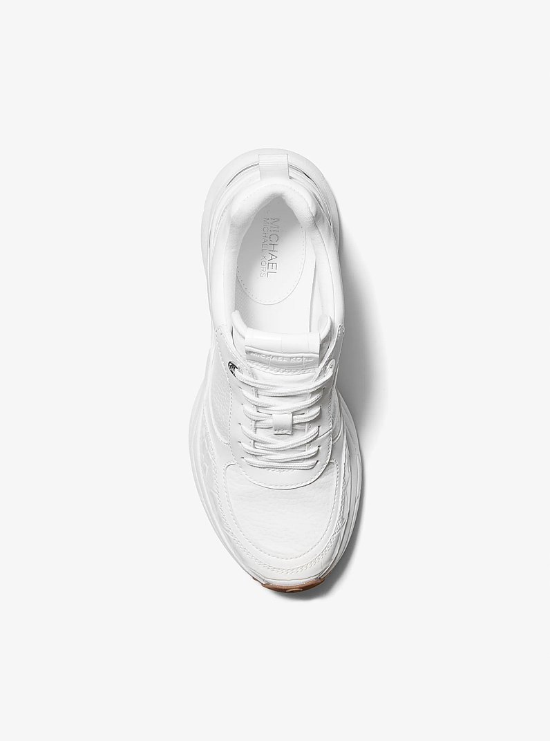 Espadrille Katrina en mat&eacute;riaux multiples in BLANC OPTIQUE | Michael Kors