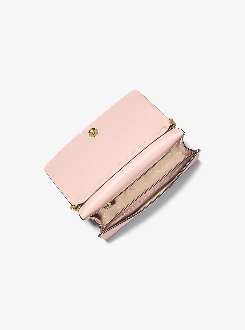 Jet Set Medium Signature Logo Crossbody Bag in POWDER BLUSH | Michael Kors