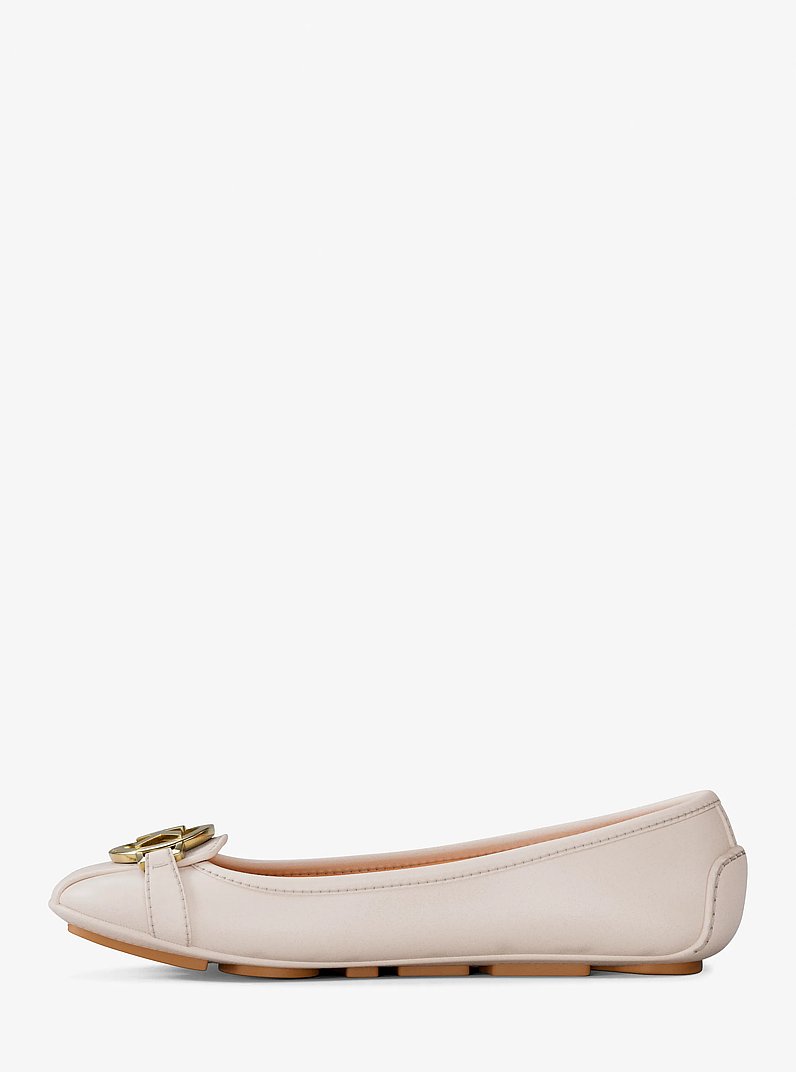 Fulton Leather Moccasin  in LT CREAM | Michael Kors
