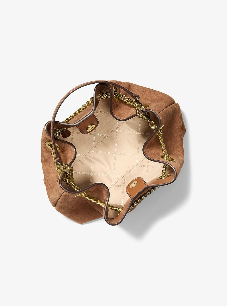Mina Small Crossbody Bag in LUGGAGE | Michael Kors