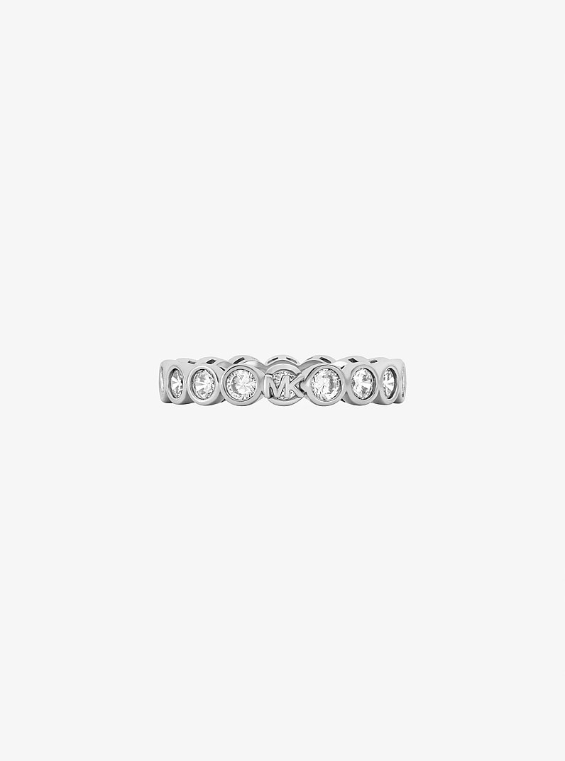 Bague &agrave; zircones cubiques in ARGENT | Michael Kors