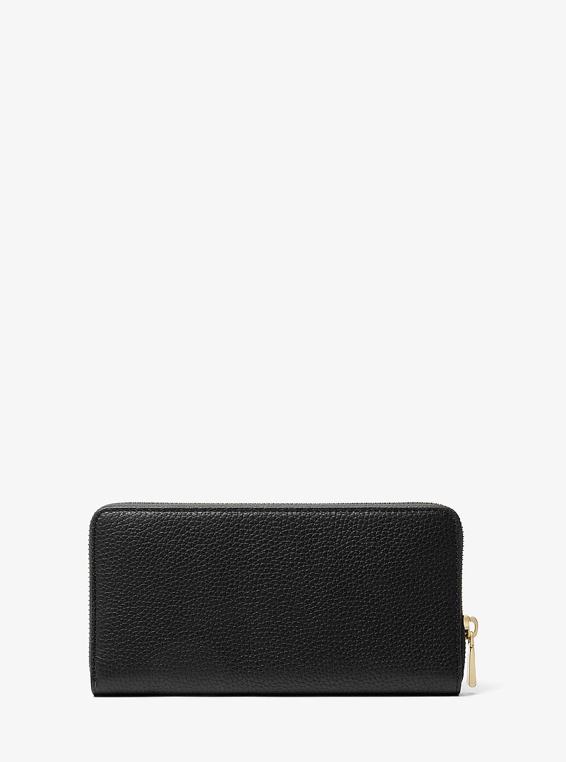 Cartera Jet Set grande de piel granulada in NEGRO | Michael Kors