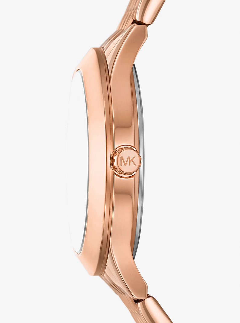 Mini Aspyn Rose Gold-Tone Watch in ROSE GOLD | Michael Kors
