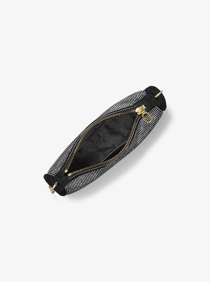 Kendall Small Embellished Suede Shoulder Bag